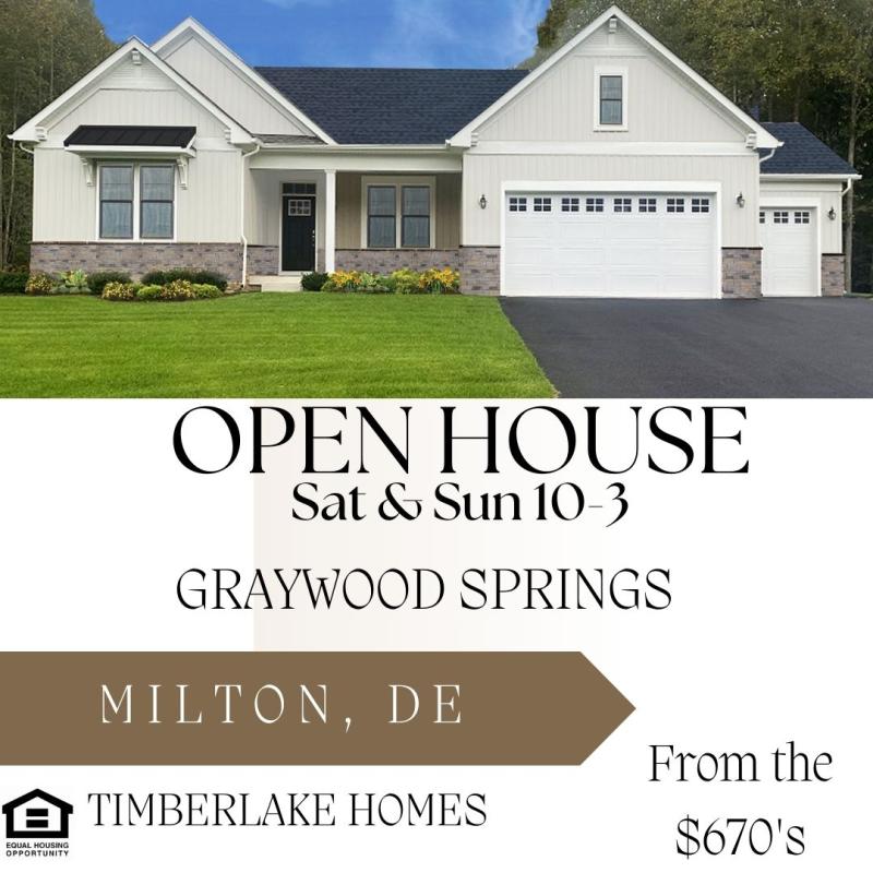 Open House Sat & Sun 10-3 in Milton